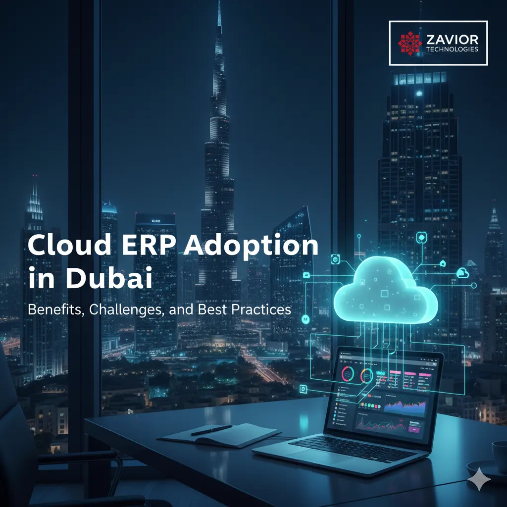 ERP software dashboard for small businesses in Dubai with CRM and accounting