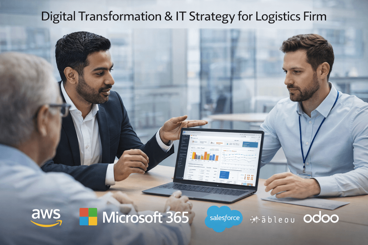 Digital Transformation & IT Strategy for Logistics Firm project image